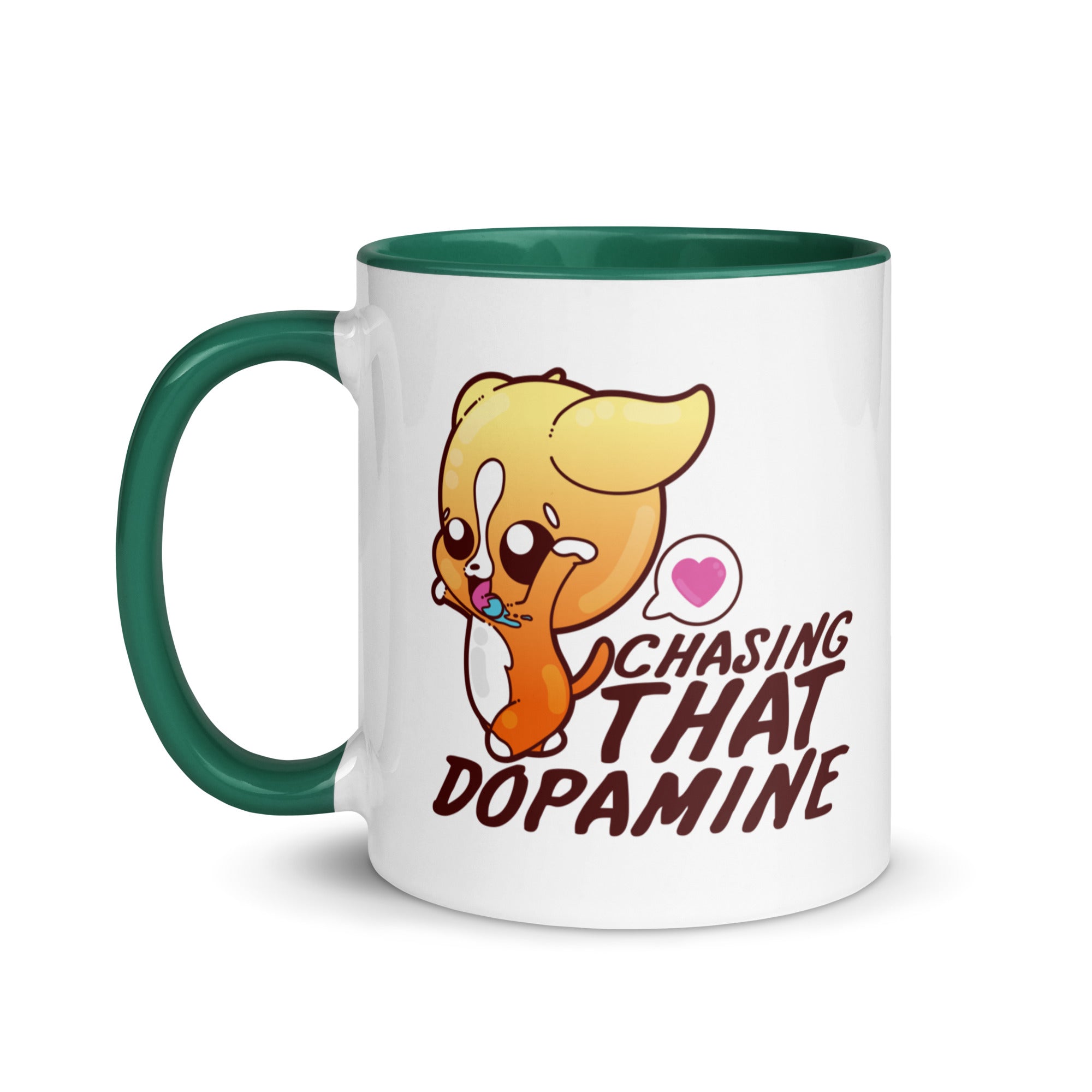 CHASING THAT DOPAMINE - Mug with Color Inside