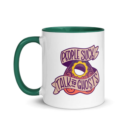 PEOPLE SUCK - Mug with Color Inside