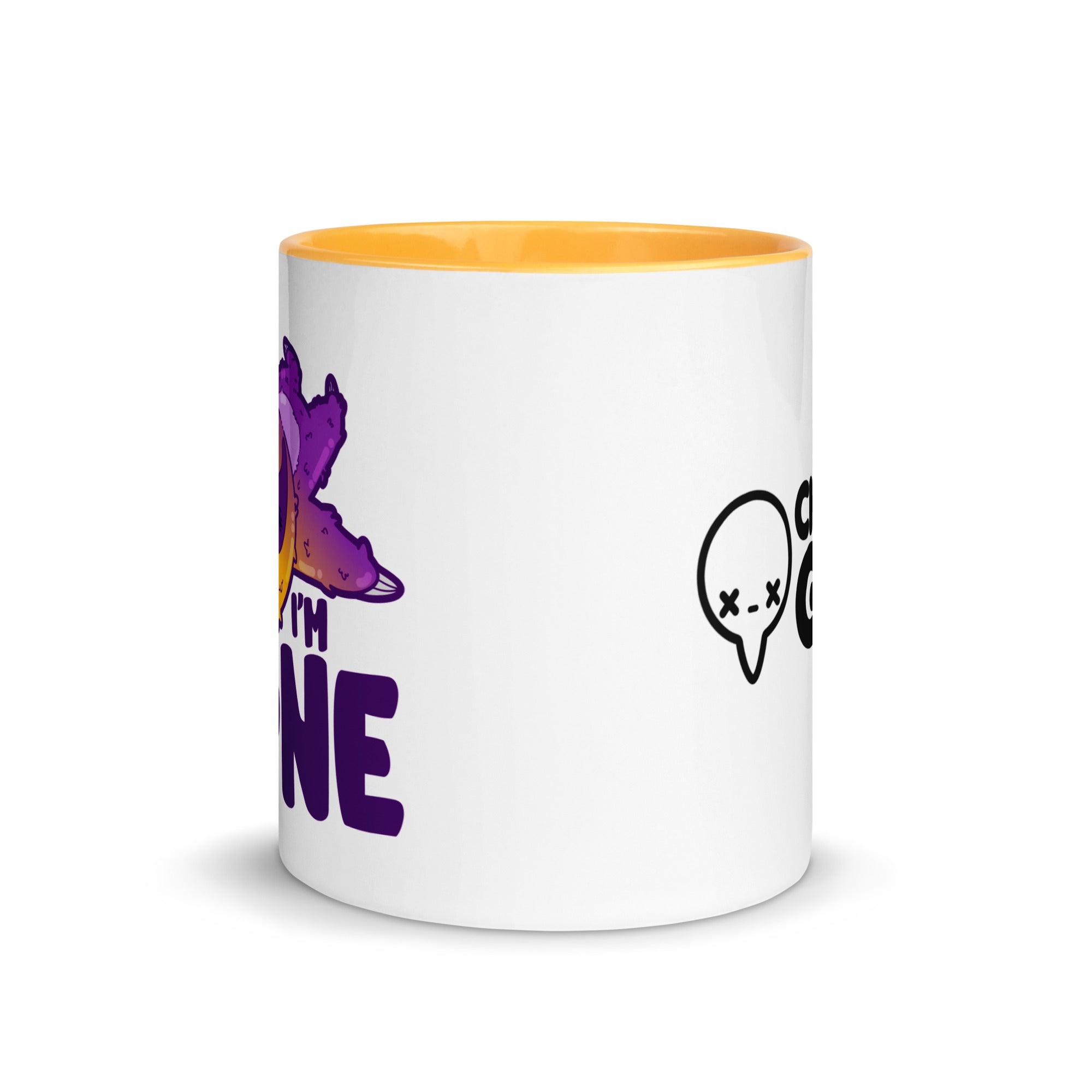 IM DONE - Mug With Color Inside - ChubbleGumLLC