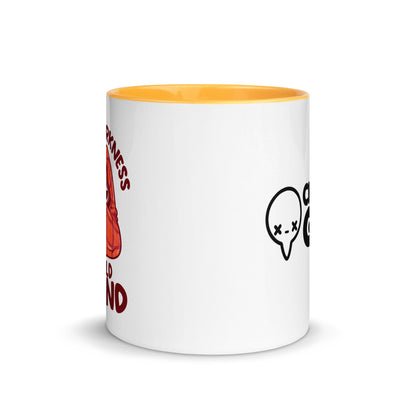 HELLO DARKNESS - Mug With Color Inside - ChubbleGumLLC