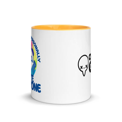 DONT TAKE IT PERSONALLY - Mug With Color Inside - ChubbleGumLLC