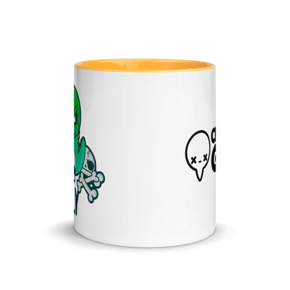 NOT FRIENDLY - Mug With Color Inside - ChubbleGumLLC