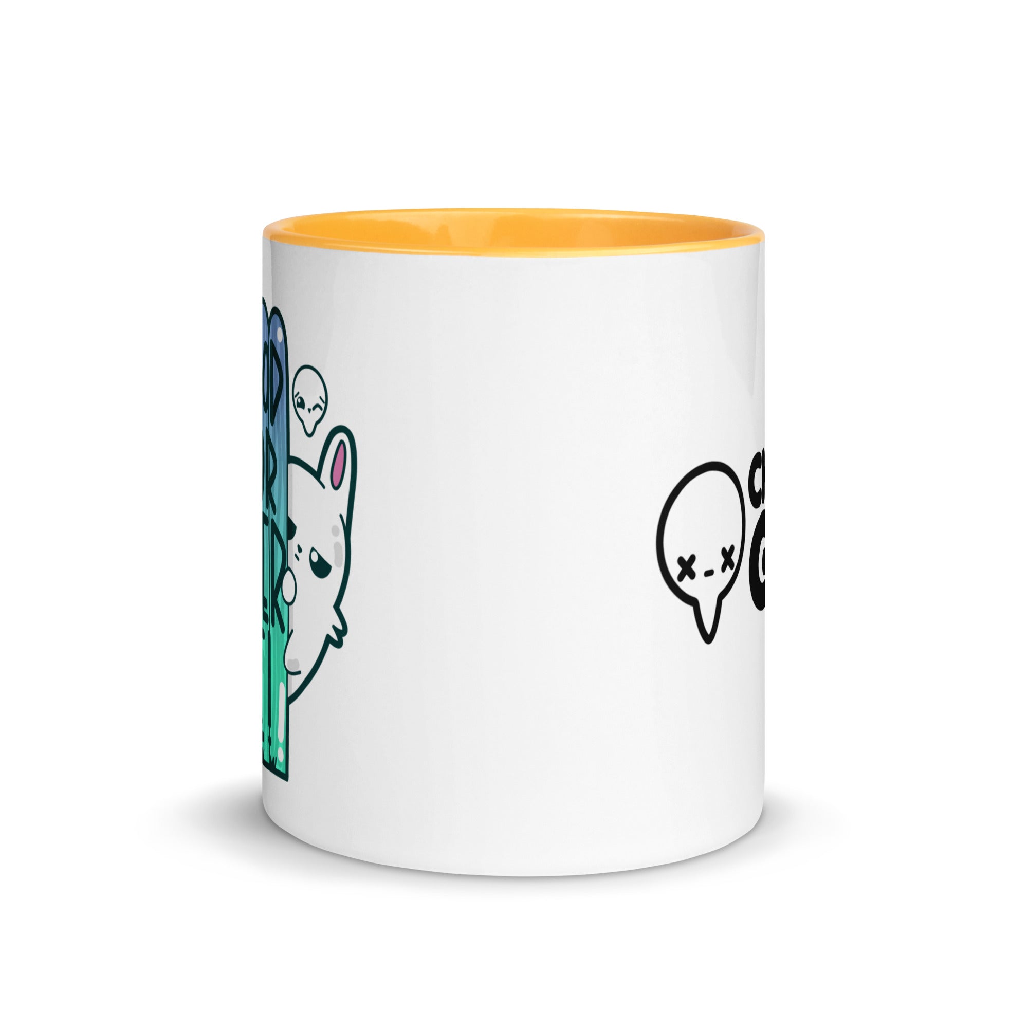 LIKE A GOOD NEIGHBOR - Mug With Color Inside - ChubbleGumLLC