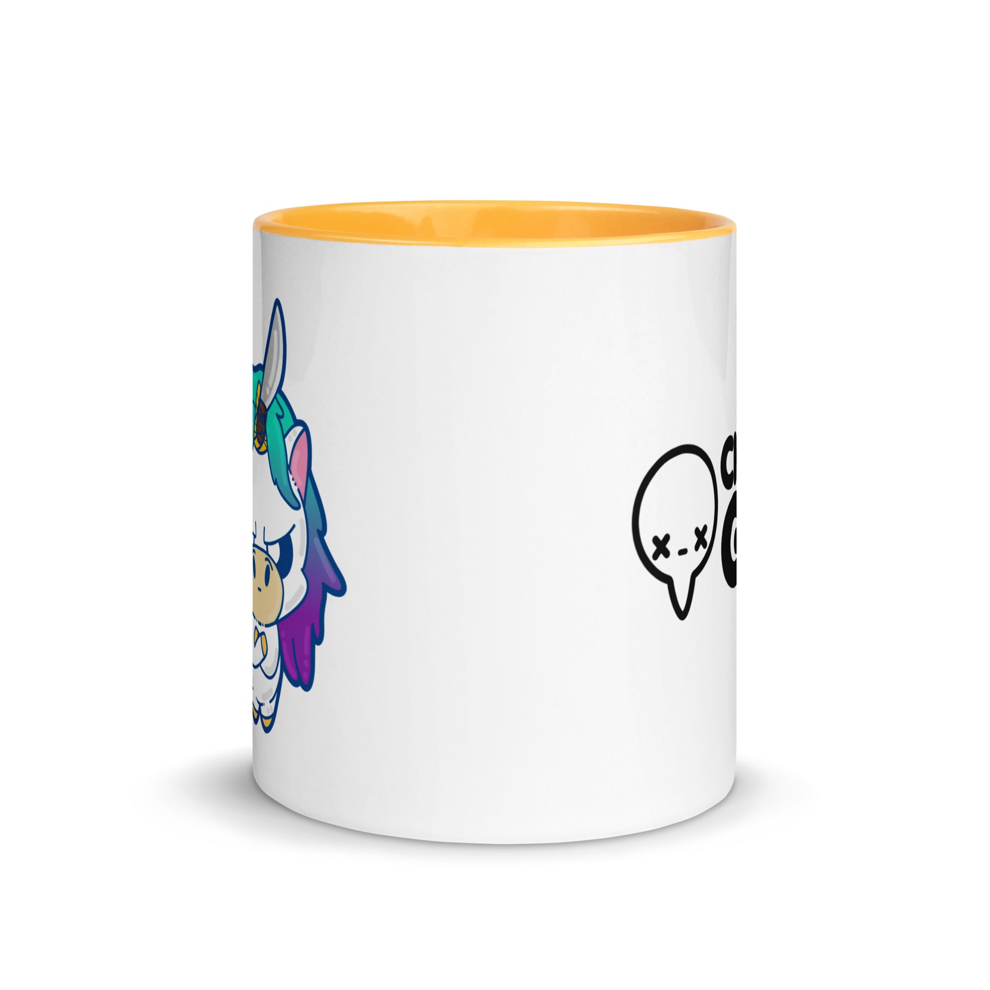 MAGICAL BUT STABBY - Mug with Color Inside - ChubbleGumLLC