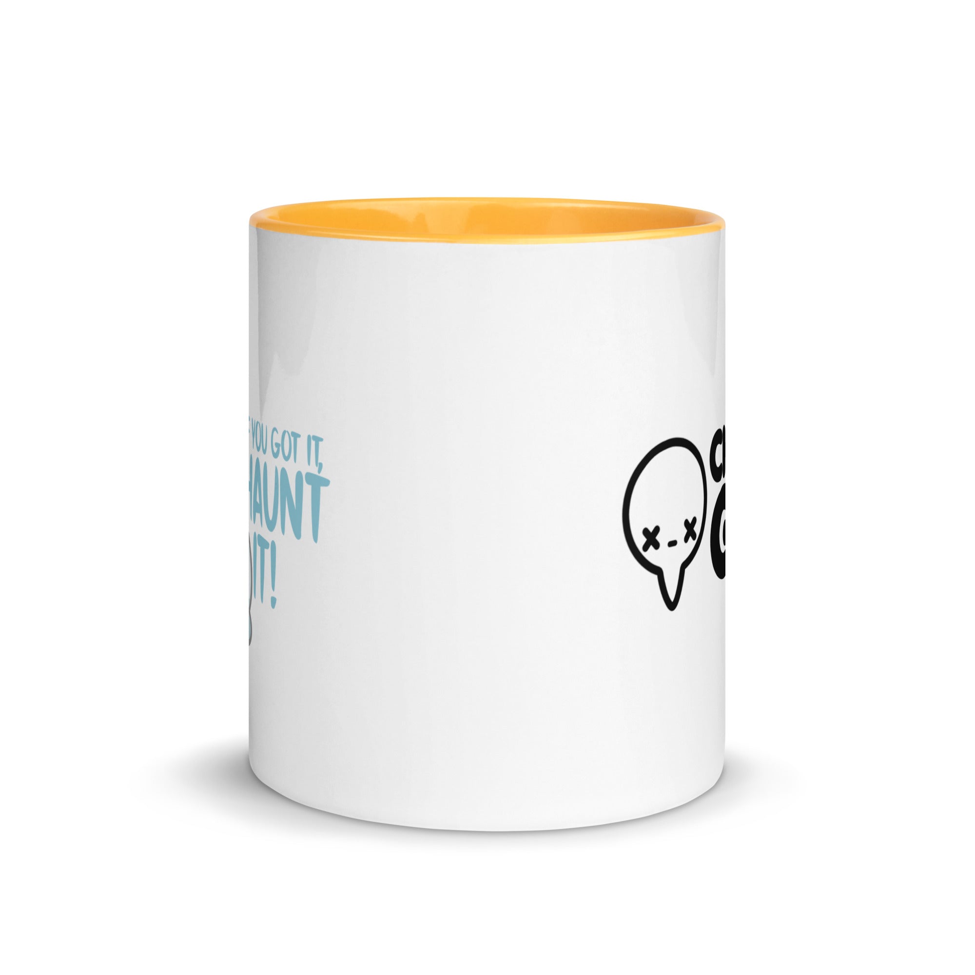 IF YOU GOT IT HAUNT IT - Mug with Color Inside - ChubbleGumLLC