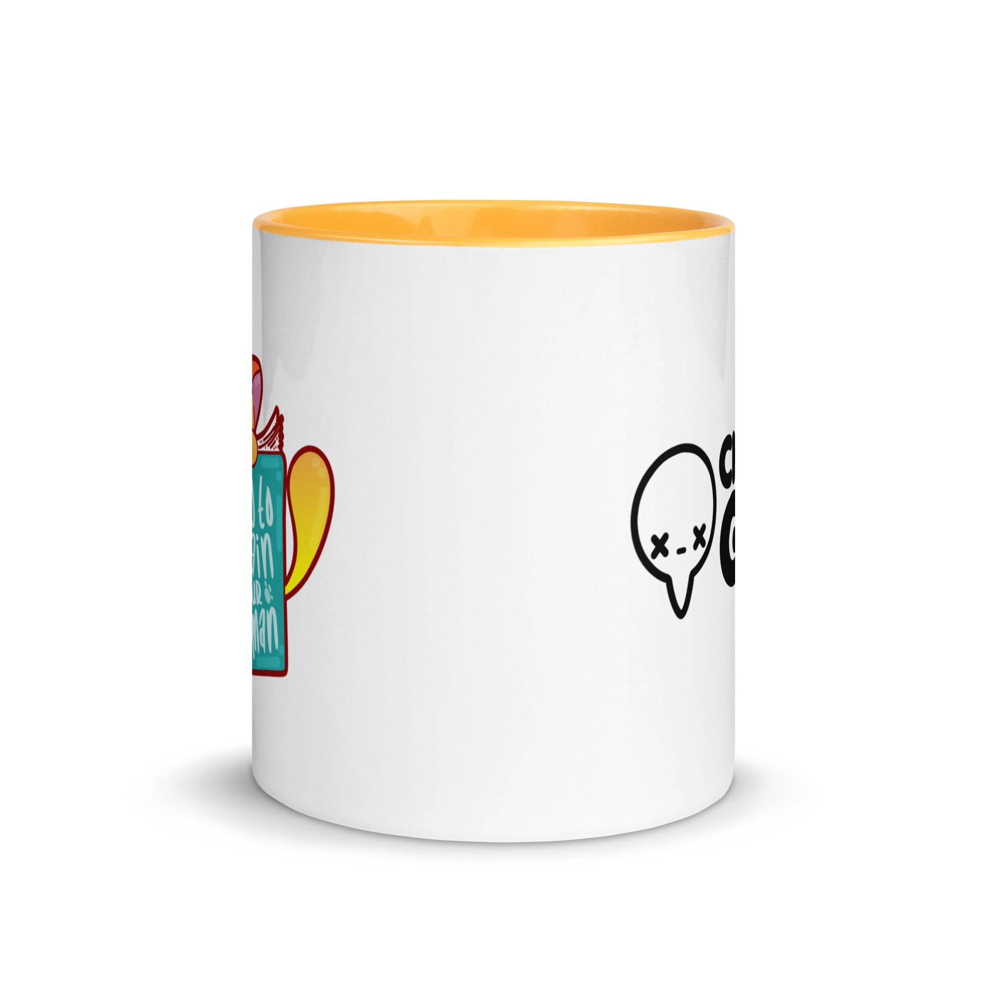 HOW TO TRAIN YOUR HUMAN - Mug with Color Inside - ChubbleGumLLC