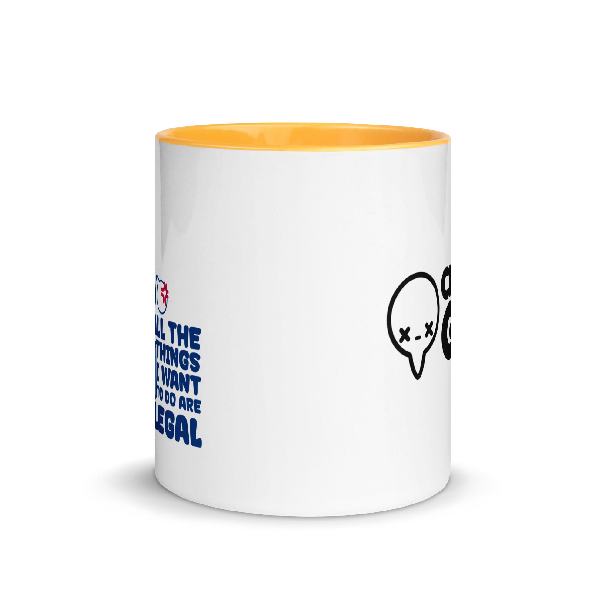 ALL THE THINGS - Mug with Color Inside