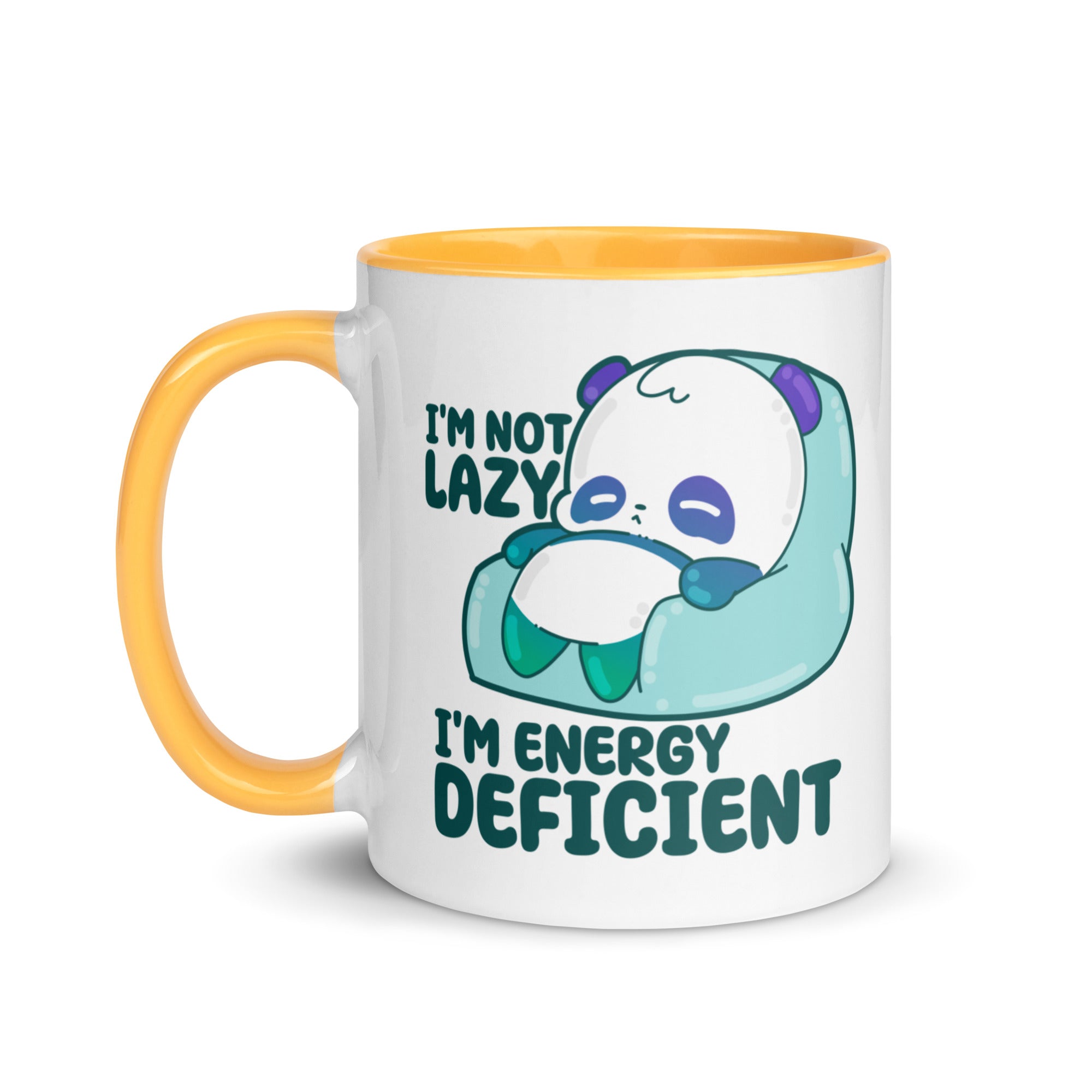 IM NOT LAZY - Mug With Color Inside - ChubbleGumLLC