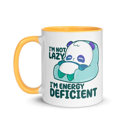 IM NOT LAZY - Mug With Color Inside - ChubbleGumLLC