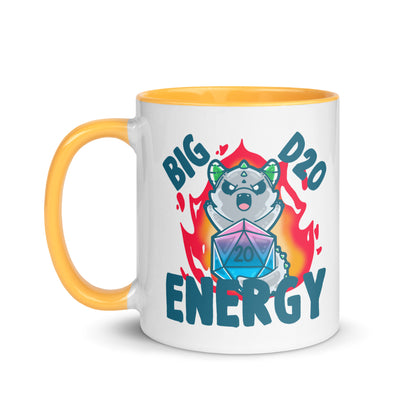 BIG D 20 ENERGY - Mug With Color Inside - ChubbleGumLLC
