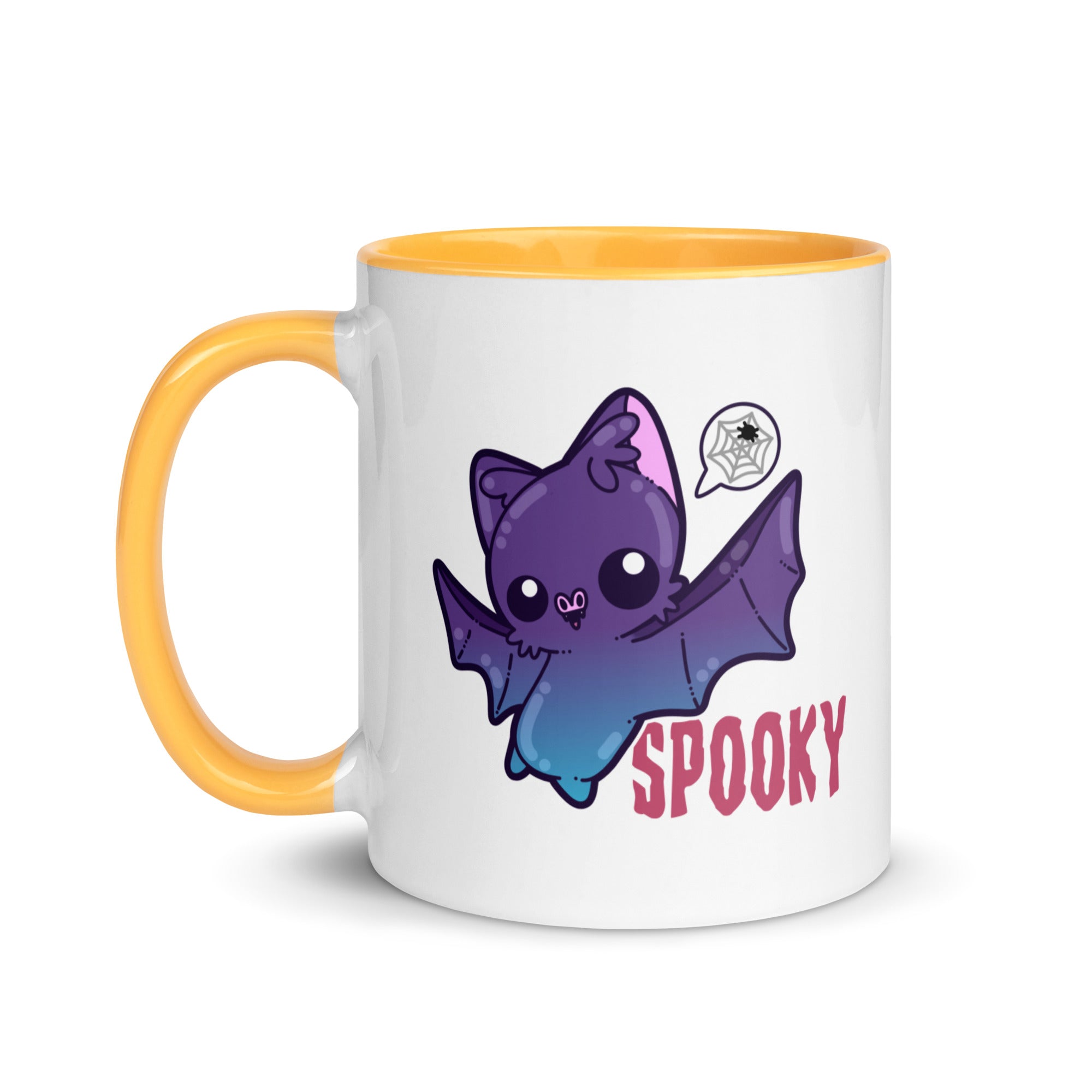 I AM SPOOKY YEAR ROUND - Mug with Color Inside - ChubbleGumLLC