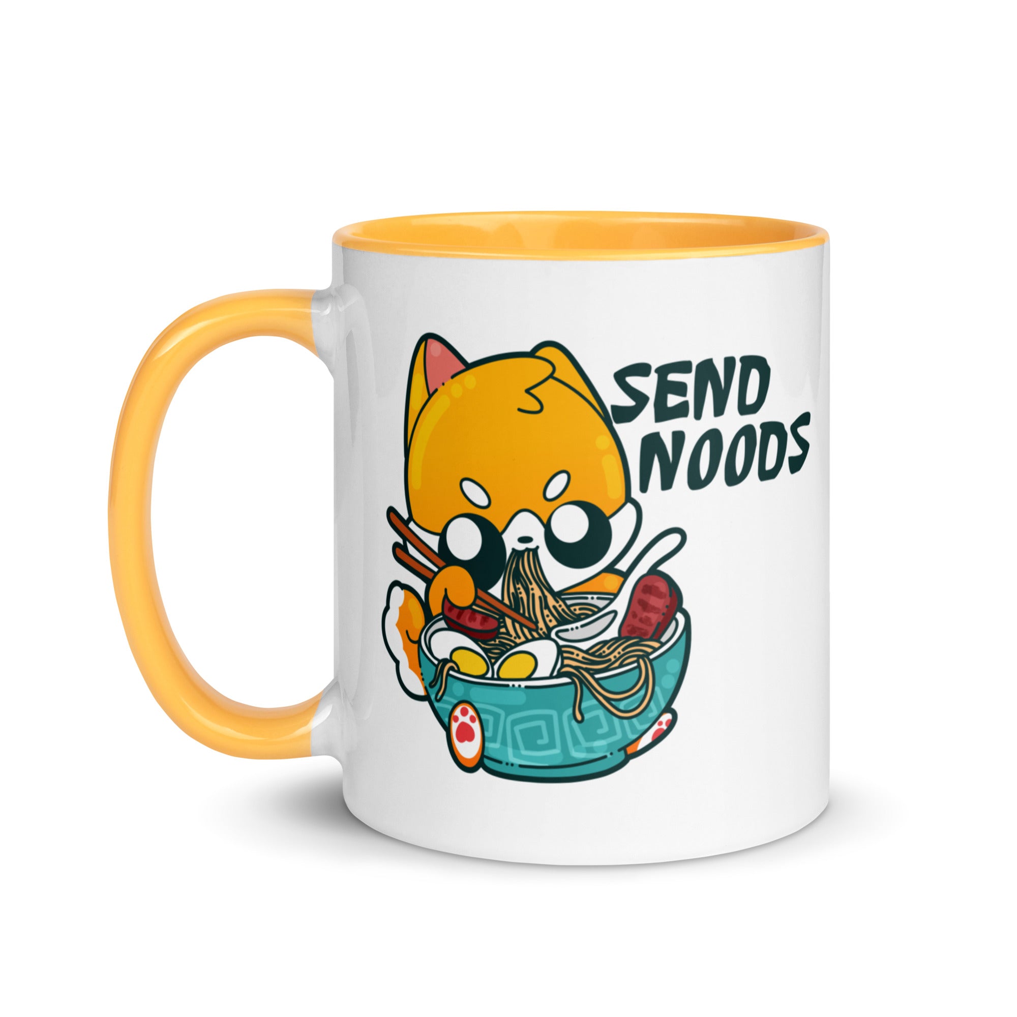 SEND NOODS - Mug with Color Inside