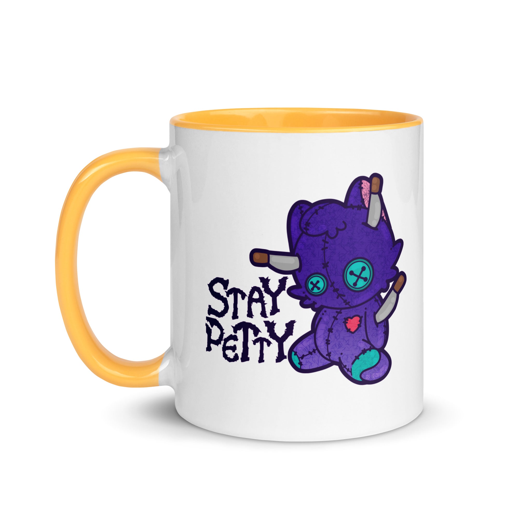 STAY PETTY - Mug with Color Inside