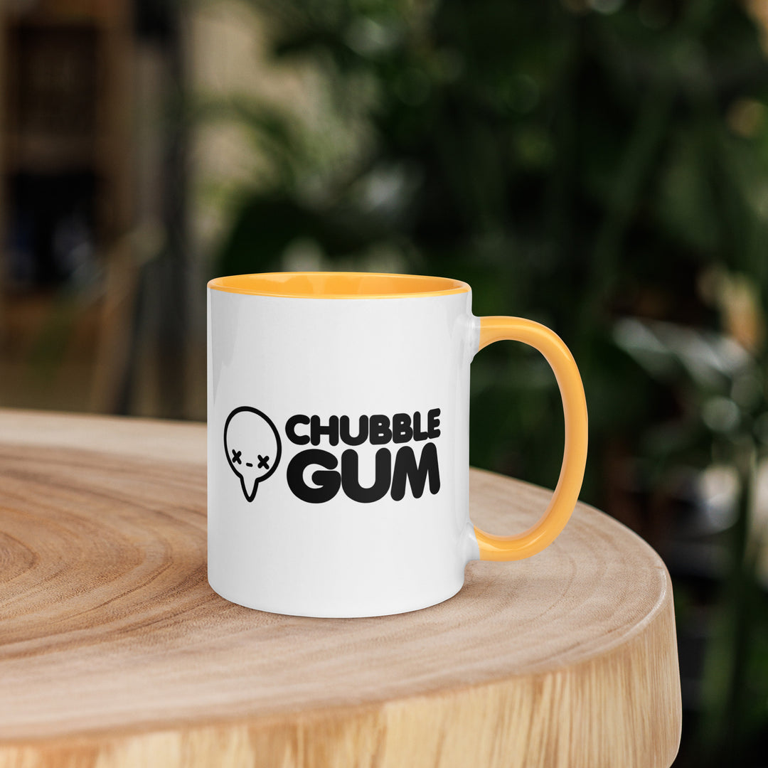 ALL HAIL LUCIPURR - Mug with Color Inside - ChubbleGumLLC