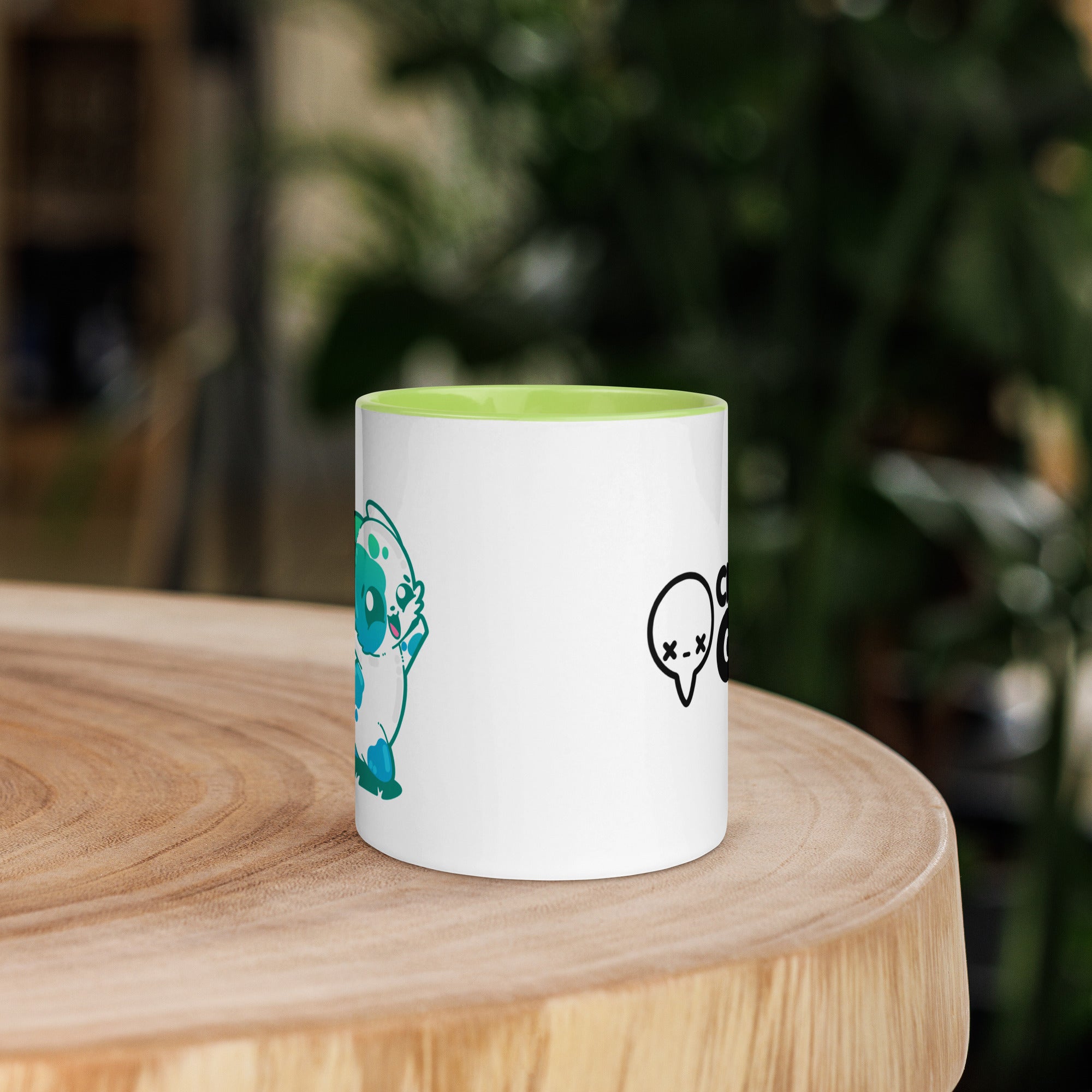 ON MY WAY TO MESS THINGS UP - Mug with Color Inside - ChubbleGumLLC