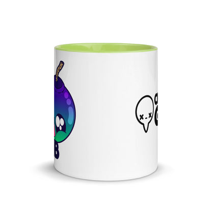 DA BOMB - Mug With Color Inside - ChubbleGumLLC