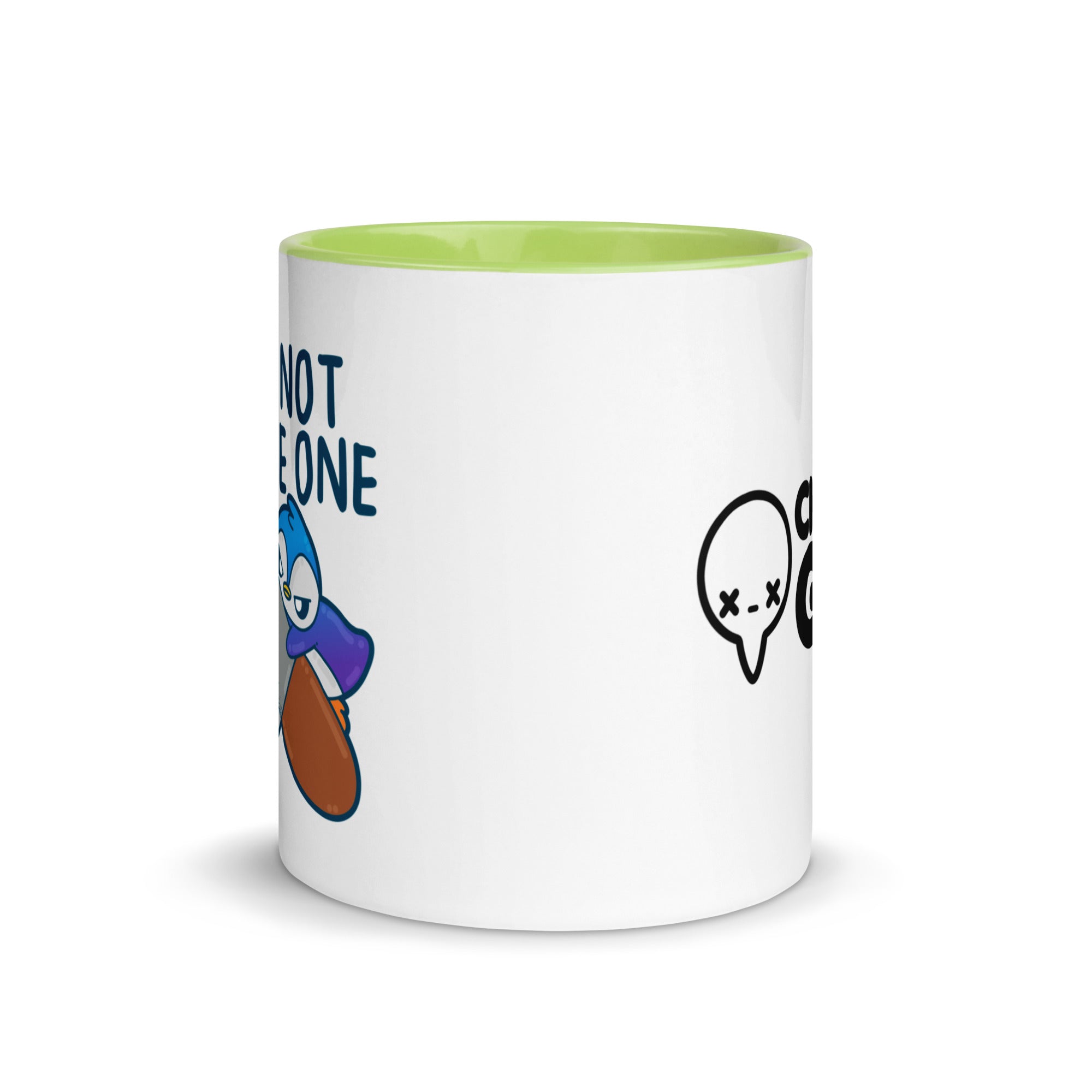 I AM NOT THE ONE - Mug With Color Inside - ChubbleGumLLC