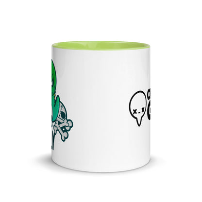 NOT FRIENDLY - Mug With Color Inside - ChubbleGumLLC