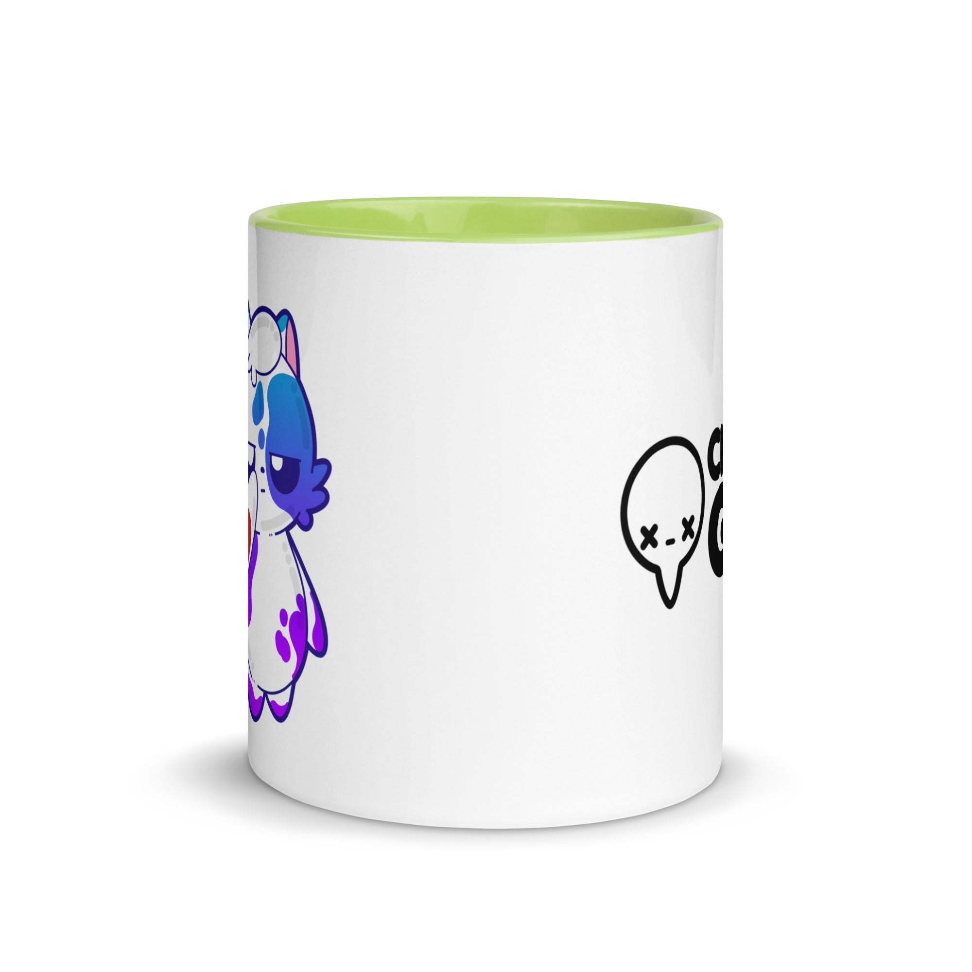 TALK TO THE HAND - Mug With Color Inside - ChubbleGumLLC