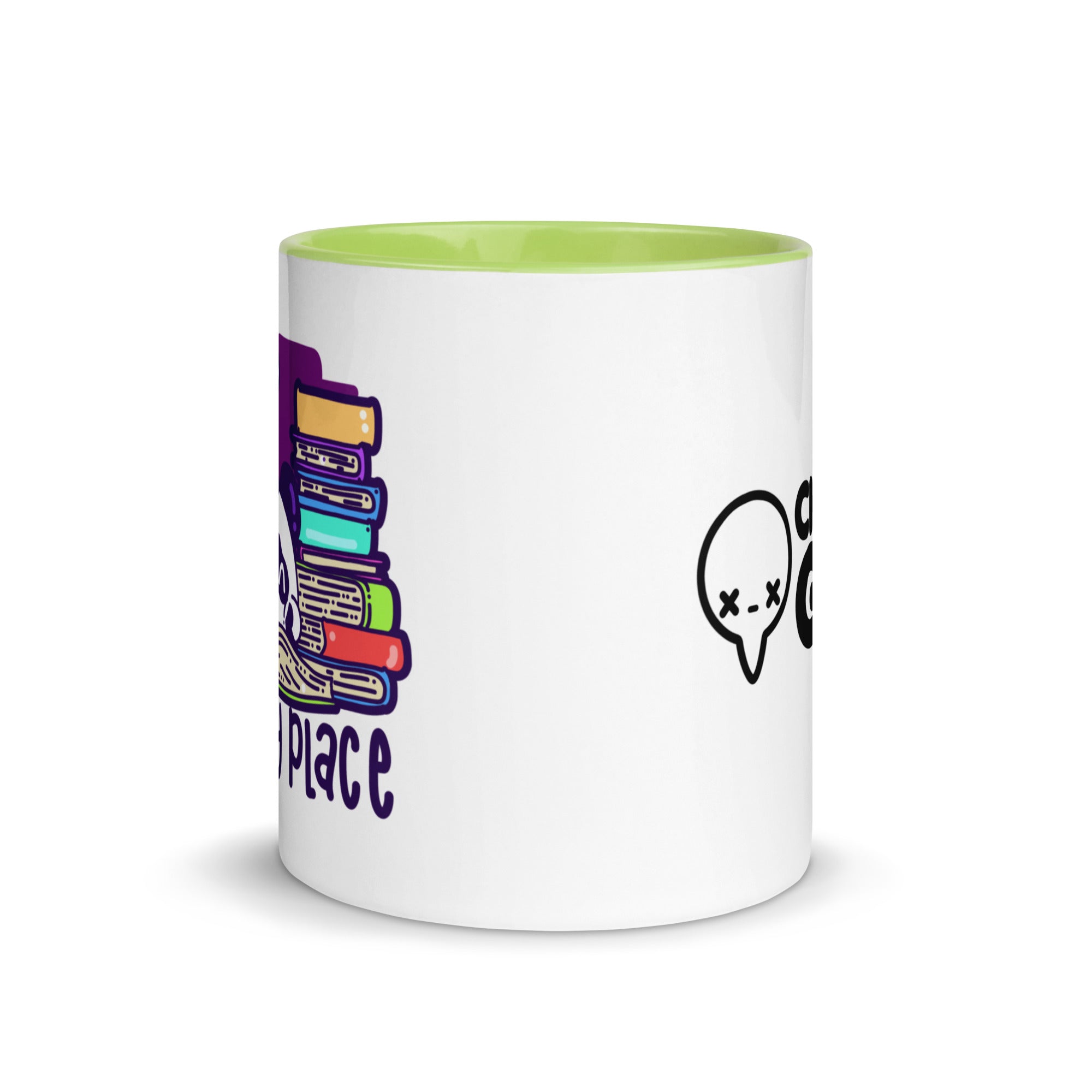 MY HAPPY PLACE - Mug with Color Inside - ChubbleGumLLC