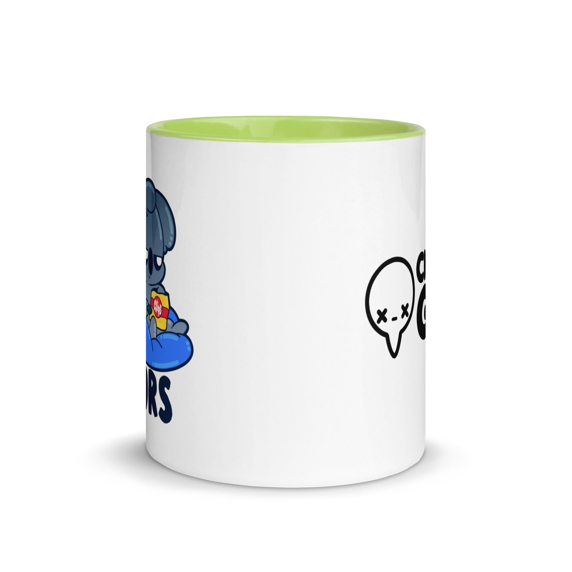 EXPLORE THE GREAT INDOORS - Mug with Color Inside - ChubbleGumLLC