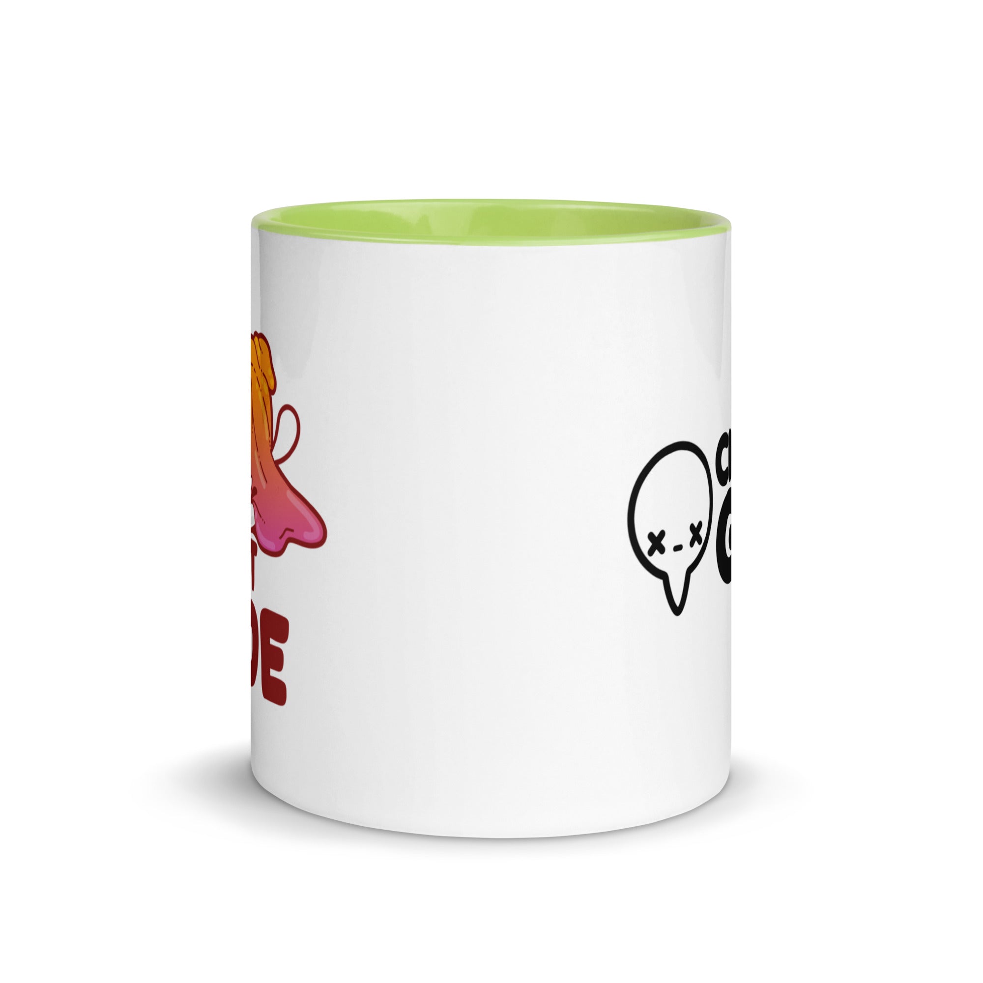 HERMIT MODE - Mug with Color Inside - ChubbleGumLLC