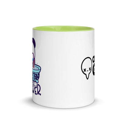 I SAVE MY TEARS FOR THE SHOWER - Mug with Color Inside - ChubbleGumLLC