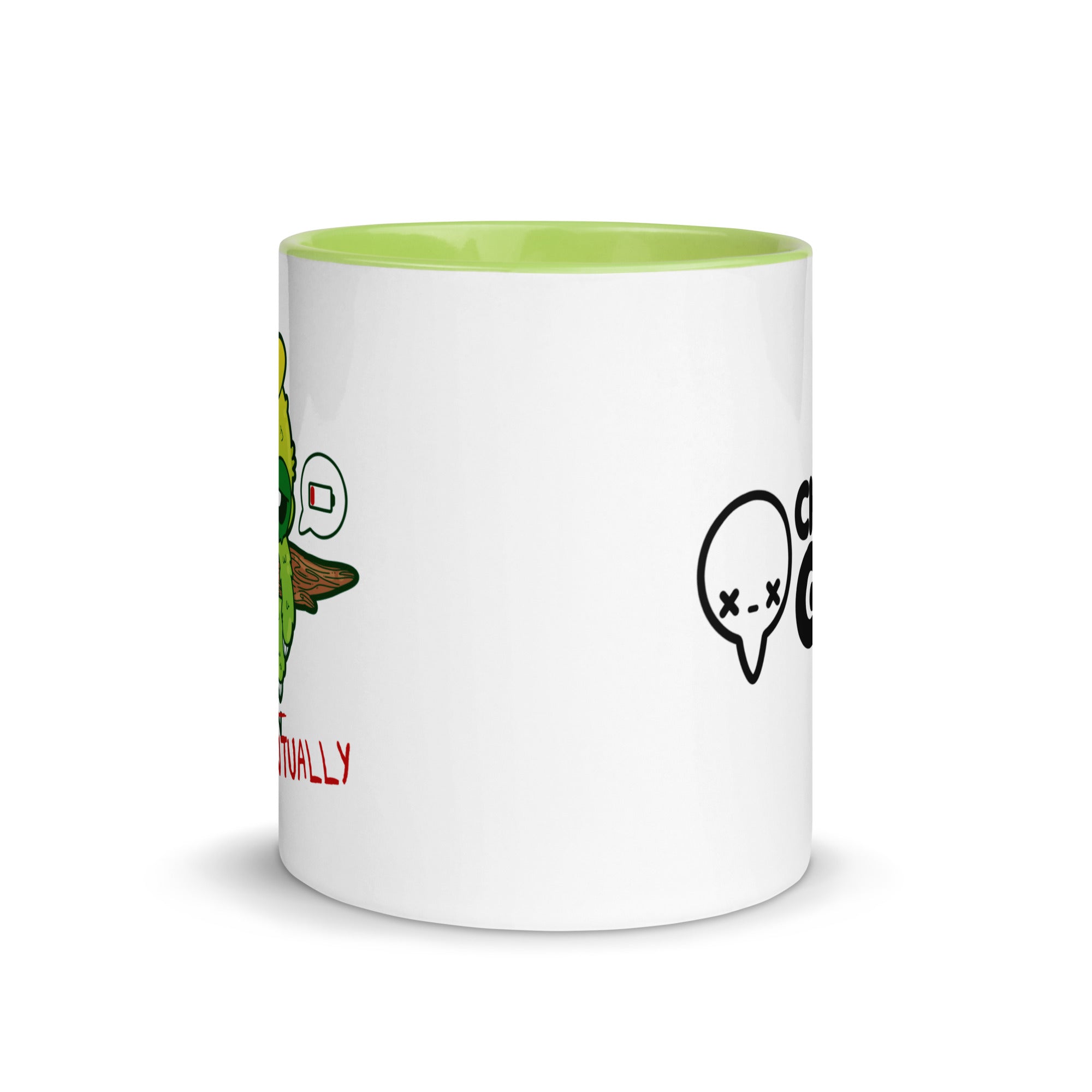EVENTUALLY - Mug with Color Inside - ChubbleGumLLC
