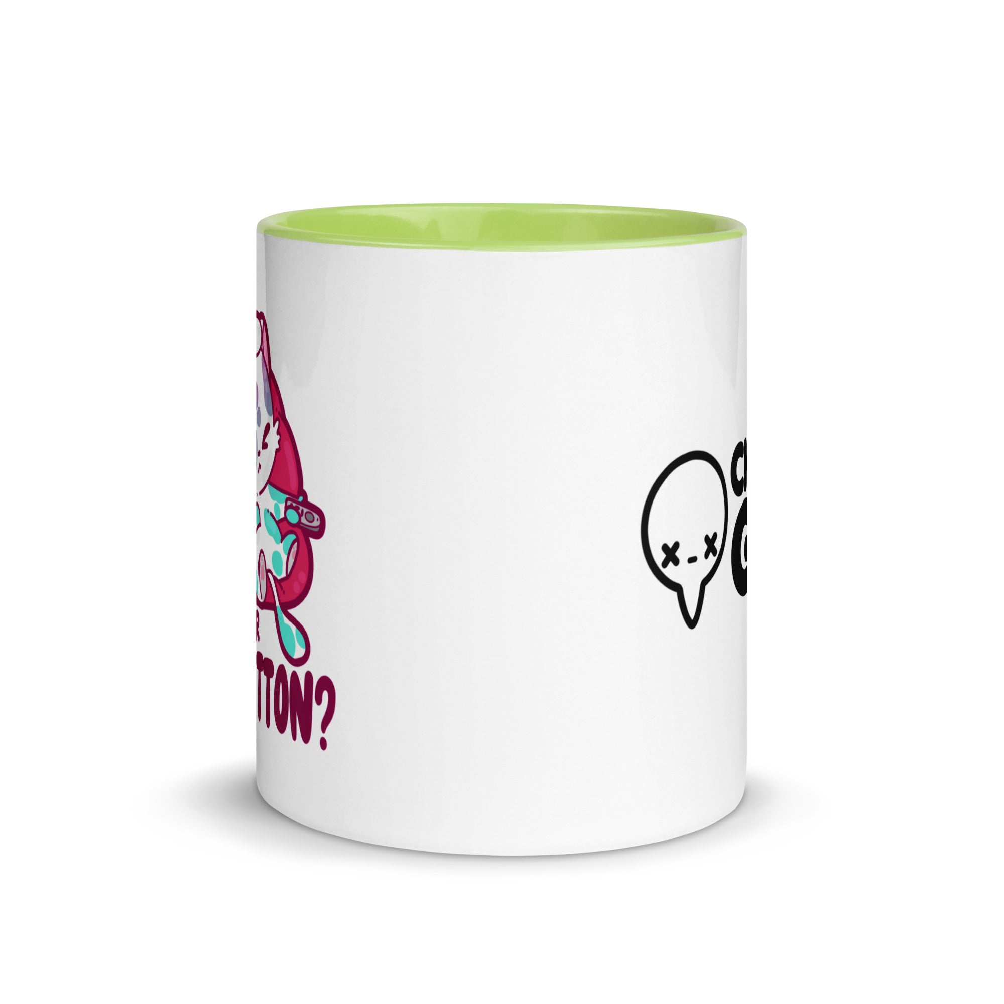 MUTE BUTTON - Mug with Color Inside