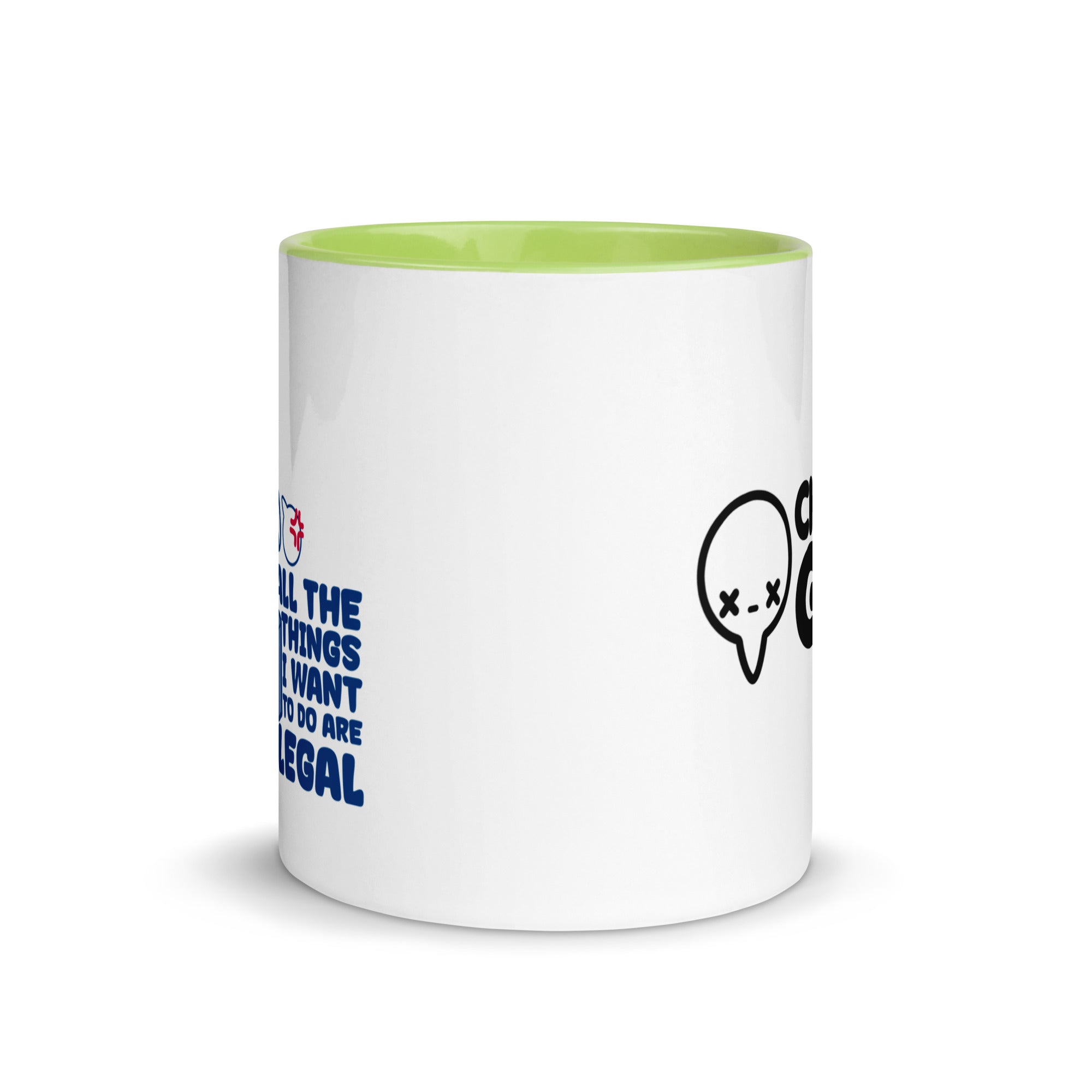 ALL THE THINGS - Mug with Color Inside