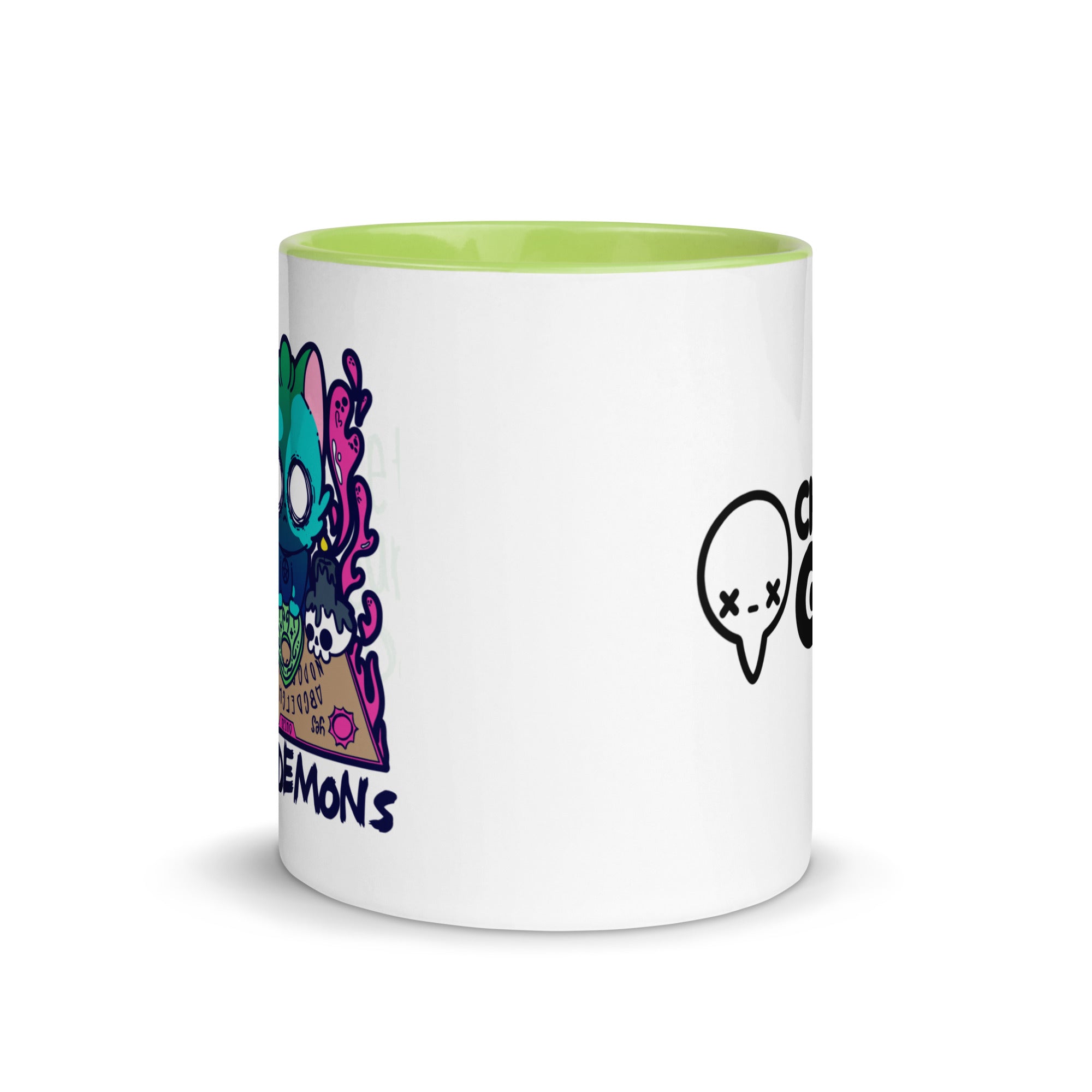 LETS SUMMON DEMONS - Mug with Color Inside