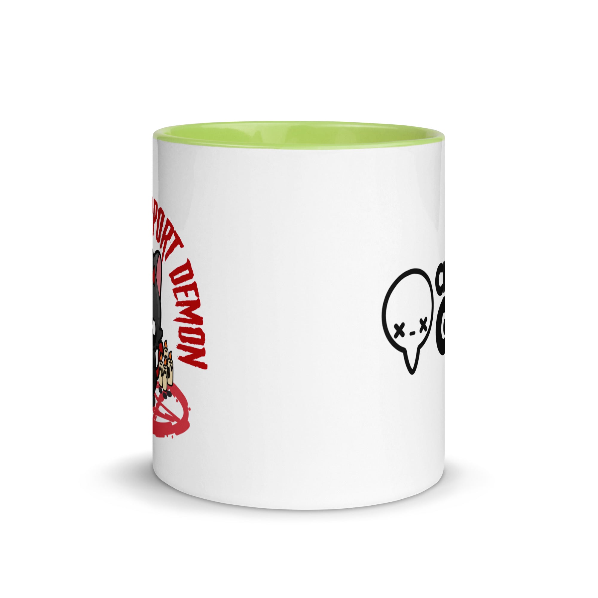 EMOTIONAL SUPPORT DEMON - Mug with Color Inside