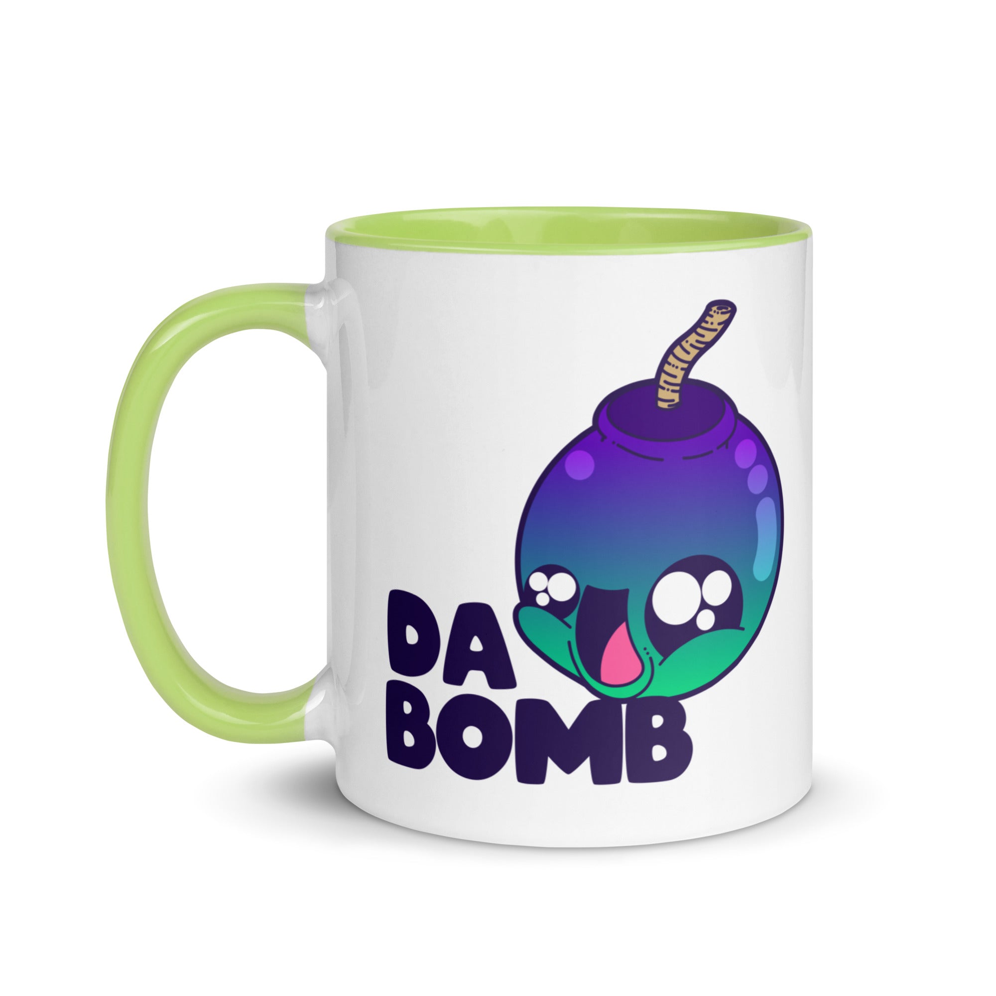 DA BOMB - Mug With Color Inside - ChubbleGumLLC