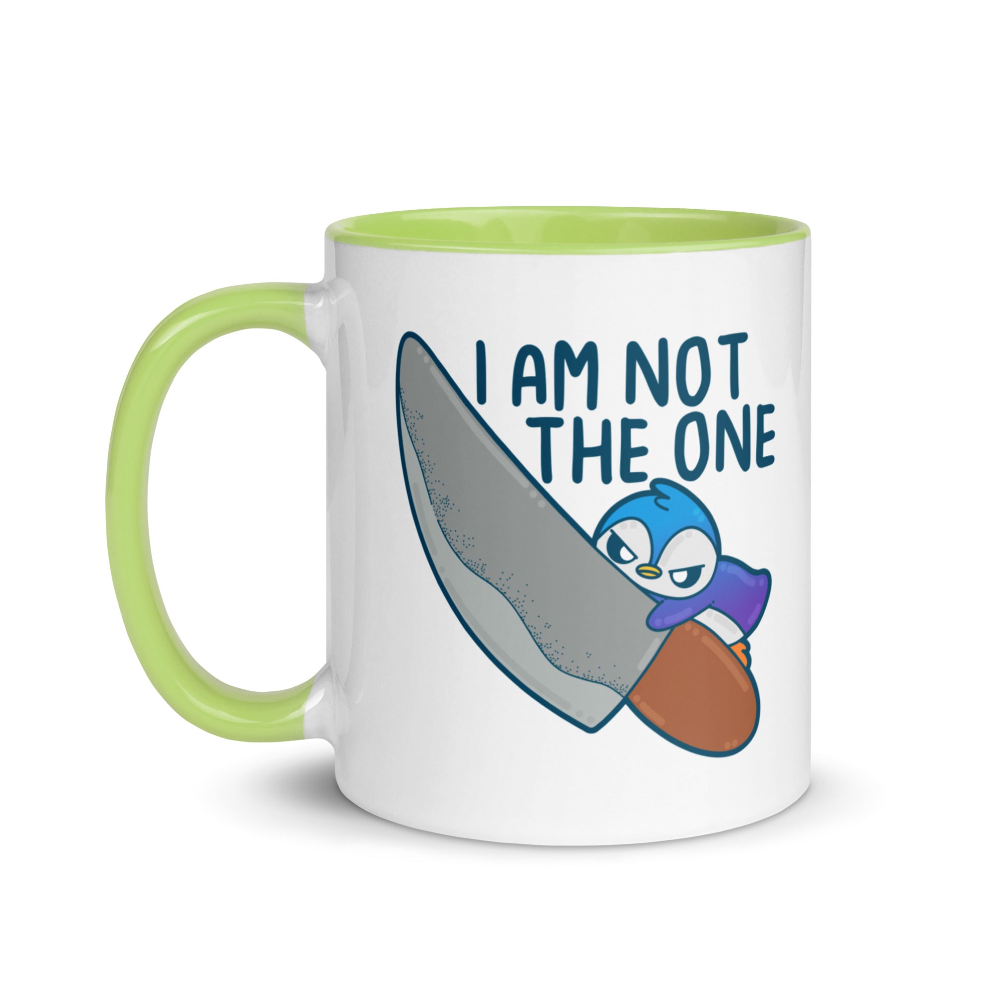 I AM NOT THE ONE - Mug With Color Inside - ChubbleGumLLC