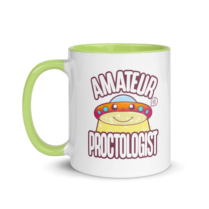 AMATEUR PROCTOLOGIST - Mug with Color Inside - ChubbleGumLLC