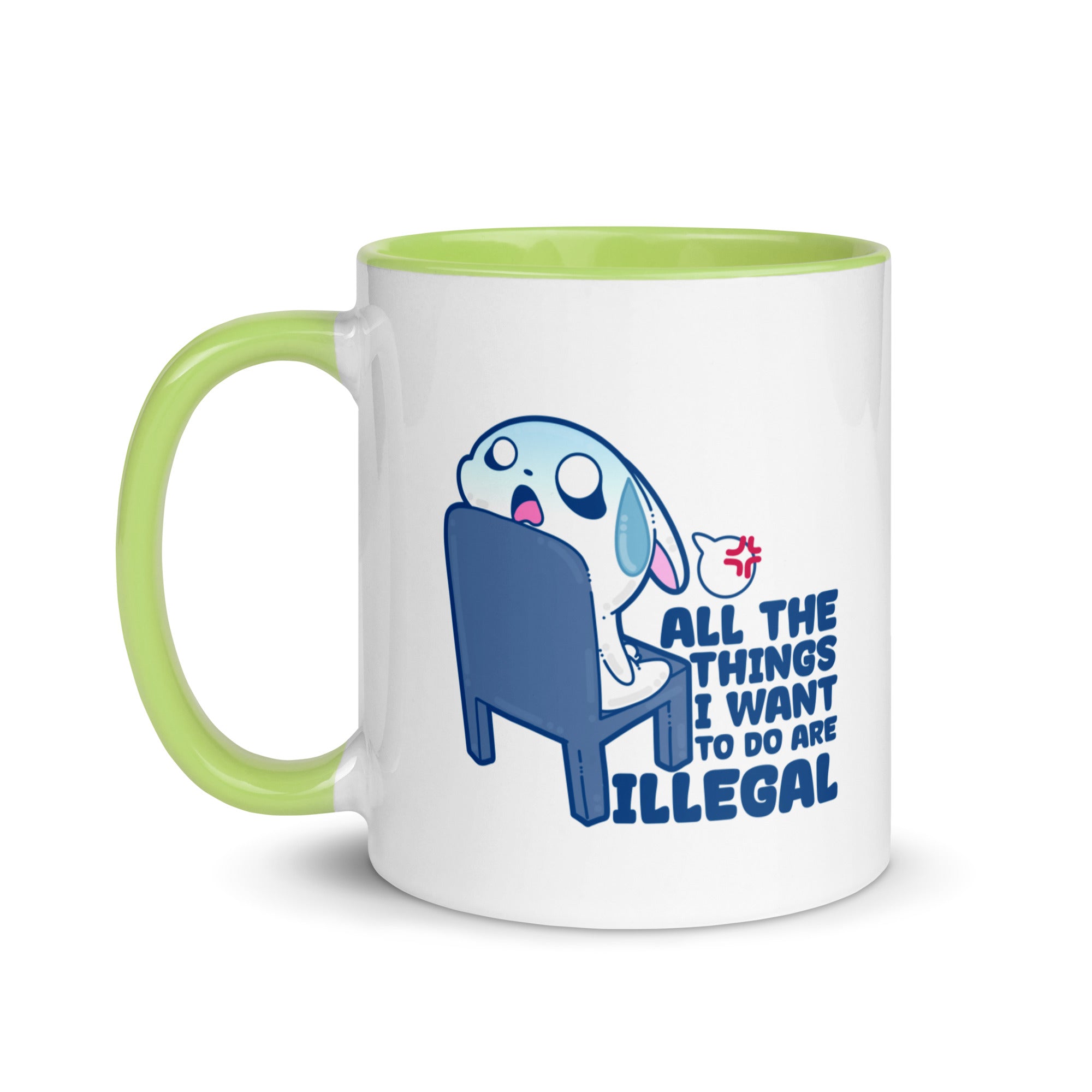 ALL THE THINGS - Mug with Color Inside