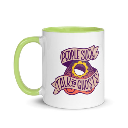 PEOPLE SUCK - Mug with Color Inside