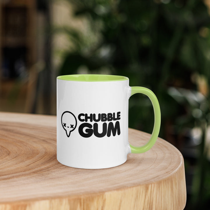 DUCK AROUND AND FIND OUT - Mug with Color Inside - ChubbleGumLLC