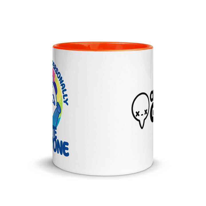 DONT TAKE IT PERSONALLY - Mug With Color Inside - ChubbleGumLLC