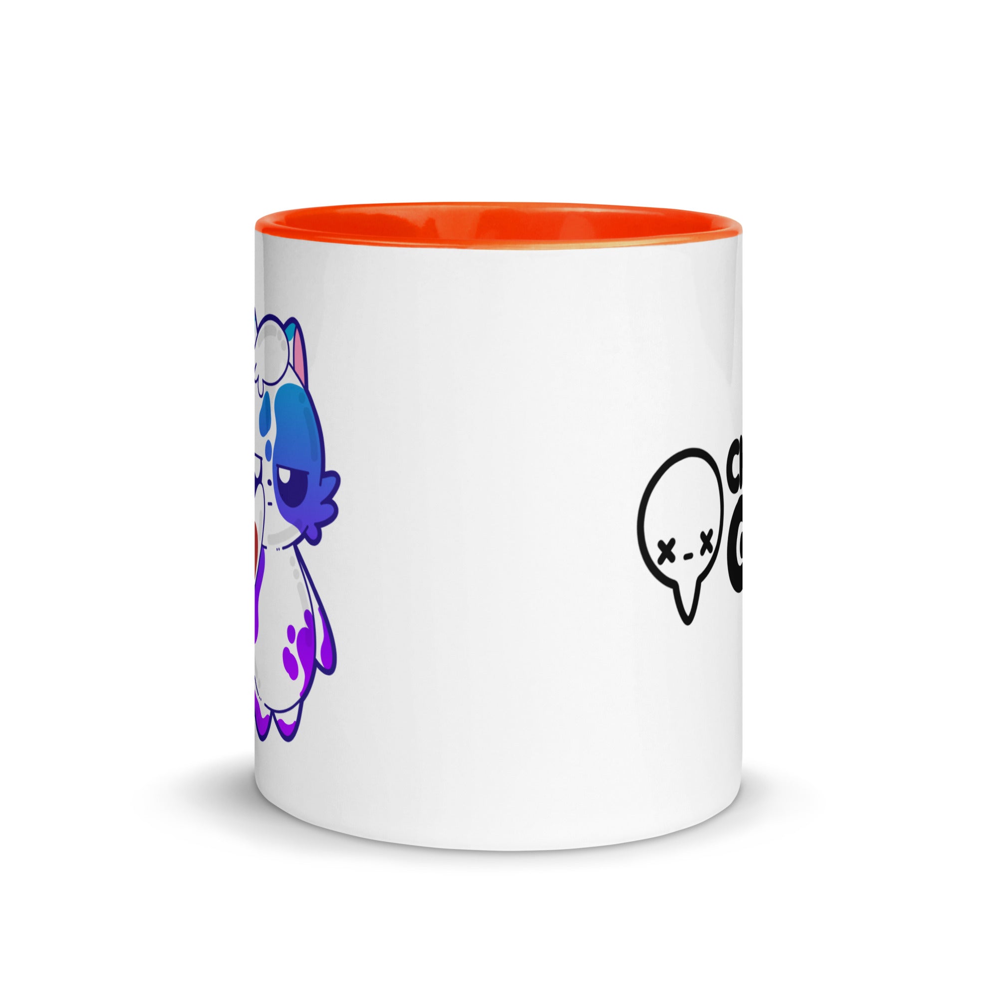 TALK TO THE HAND - Mug With Color Inside - ChubbleGumLLC