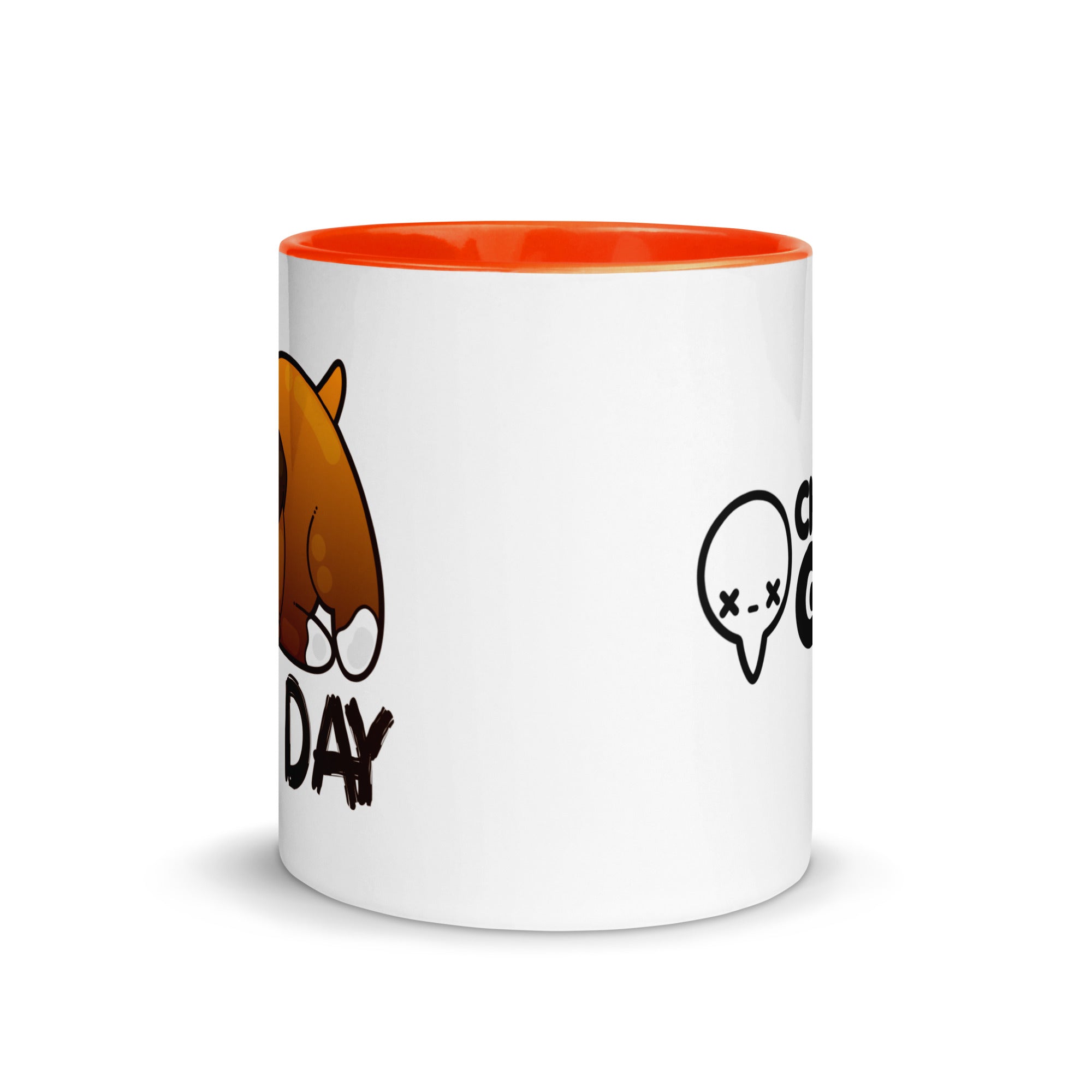 RUFF DAY - Mug With Color Inside - ChubbleGumLLC