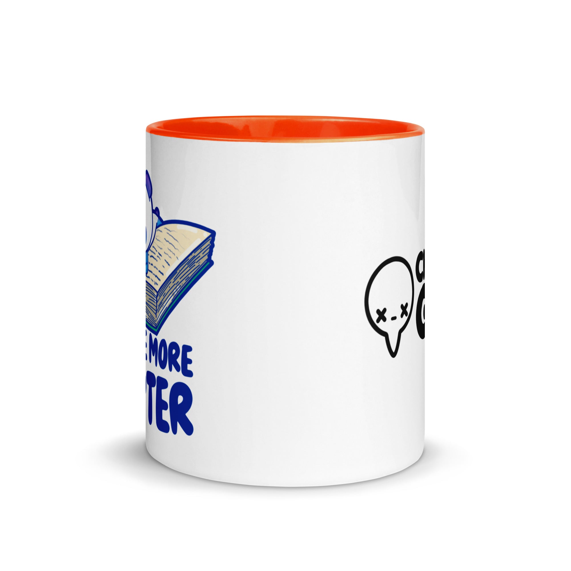 JUST ONE MORE CHAPTER - Mug with Color Inside - ChubbleGumLLC