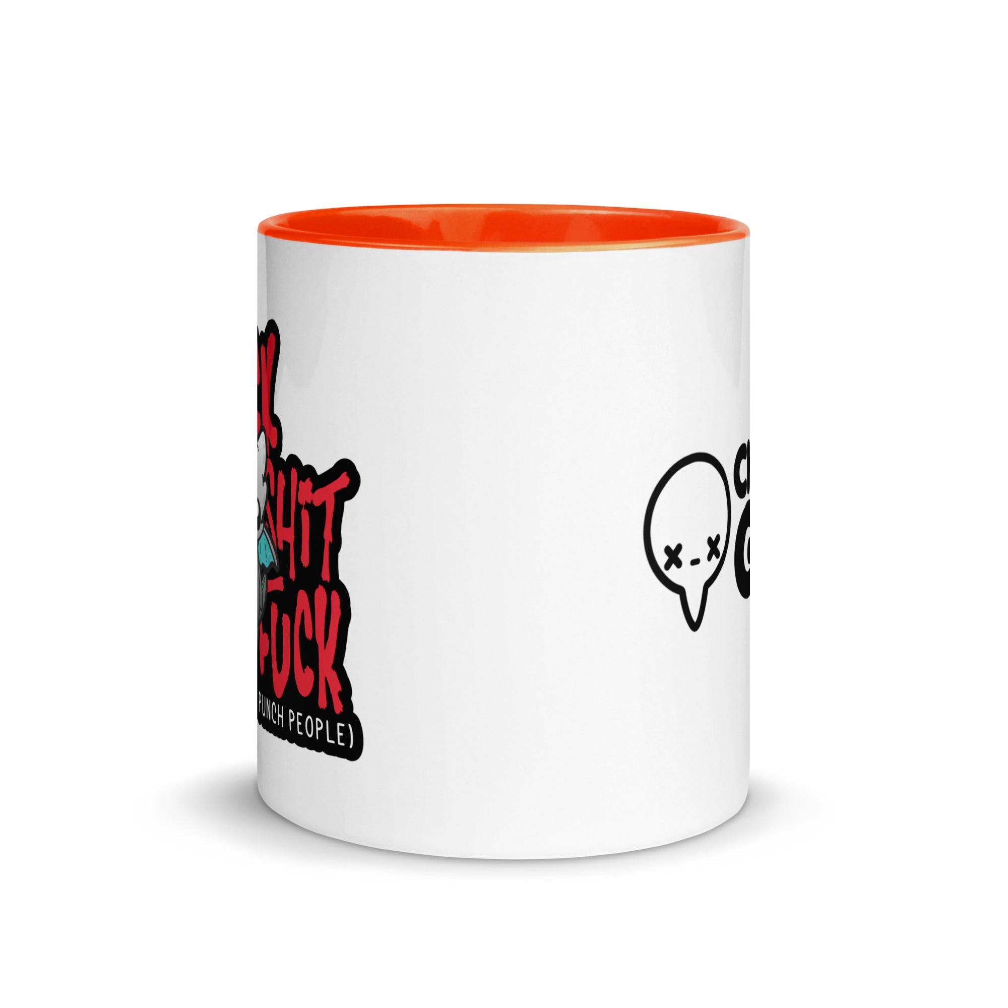 I SWEAR SO I DONT PUNCH PEOPLE - Mug with Color Inside - ChubbleGumLLC