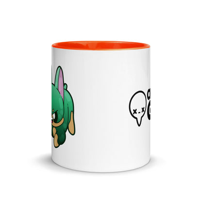 ALL BITE ZERO BARK - Mug with Color Inside - ChubbleGumLLC