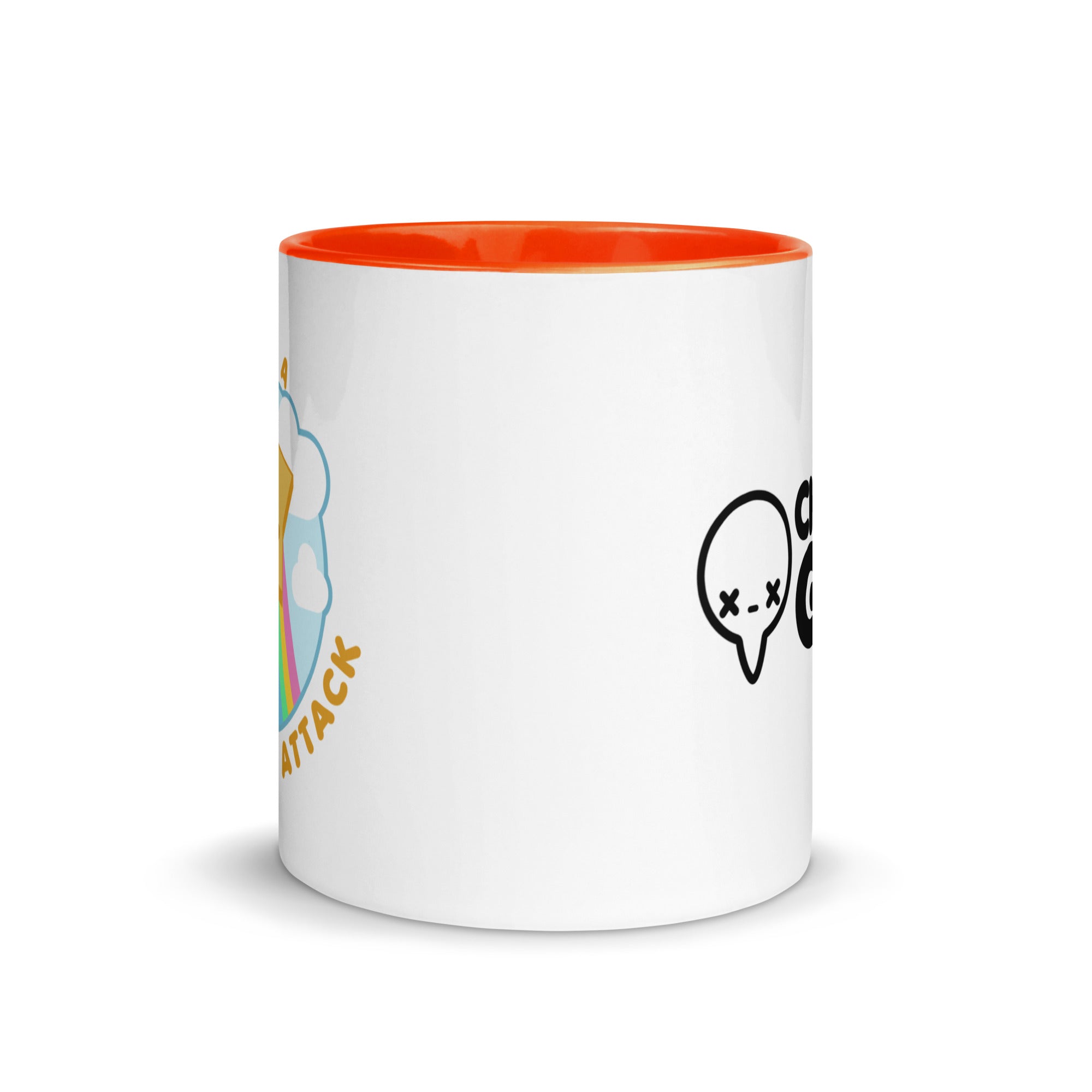 I SURVIVED A PANIC ATTACK - Mug with Color Inside - ChubbleGumLLC