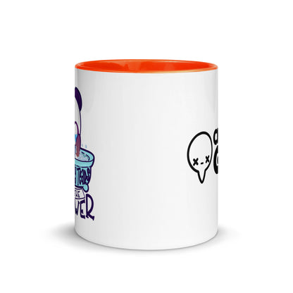 I SAVE MY TEARS FOR THE SHOWER - Mug with Color Inside - ChubbleGumLLC