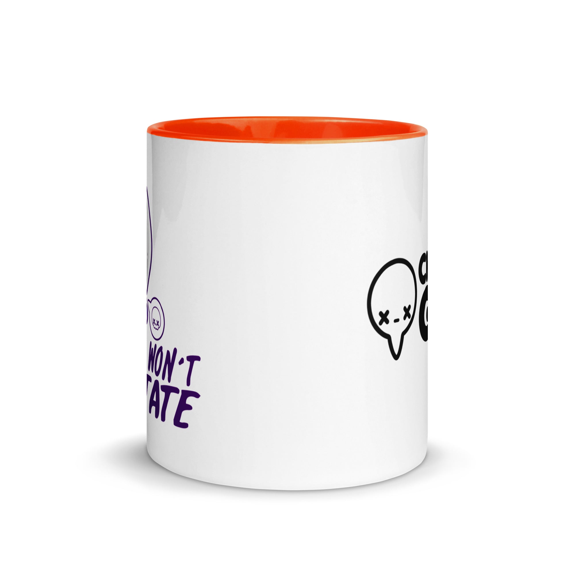 I WONT HESITATE - Mug with Color Inside - ChubbleGumLLC