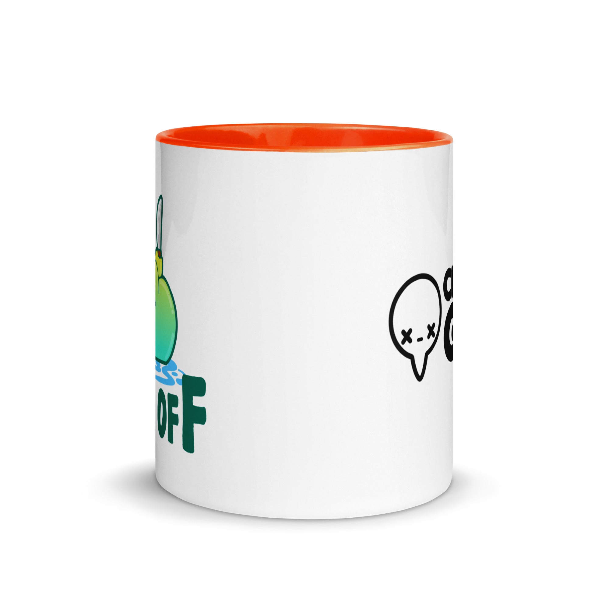 DUCK OFF - Mug with Color Inside - ChubbleGumLLC