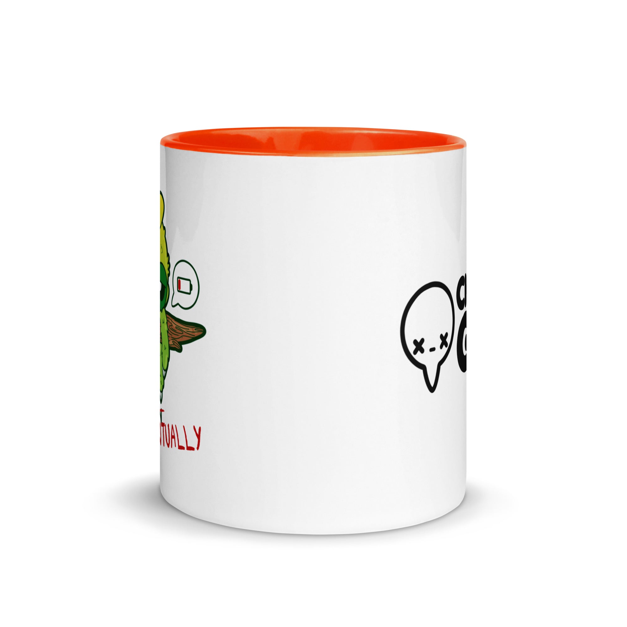 EVENTUALLY - Mug with Color Inside - ChubbleGumLLC