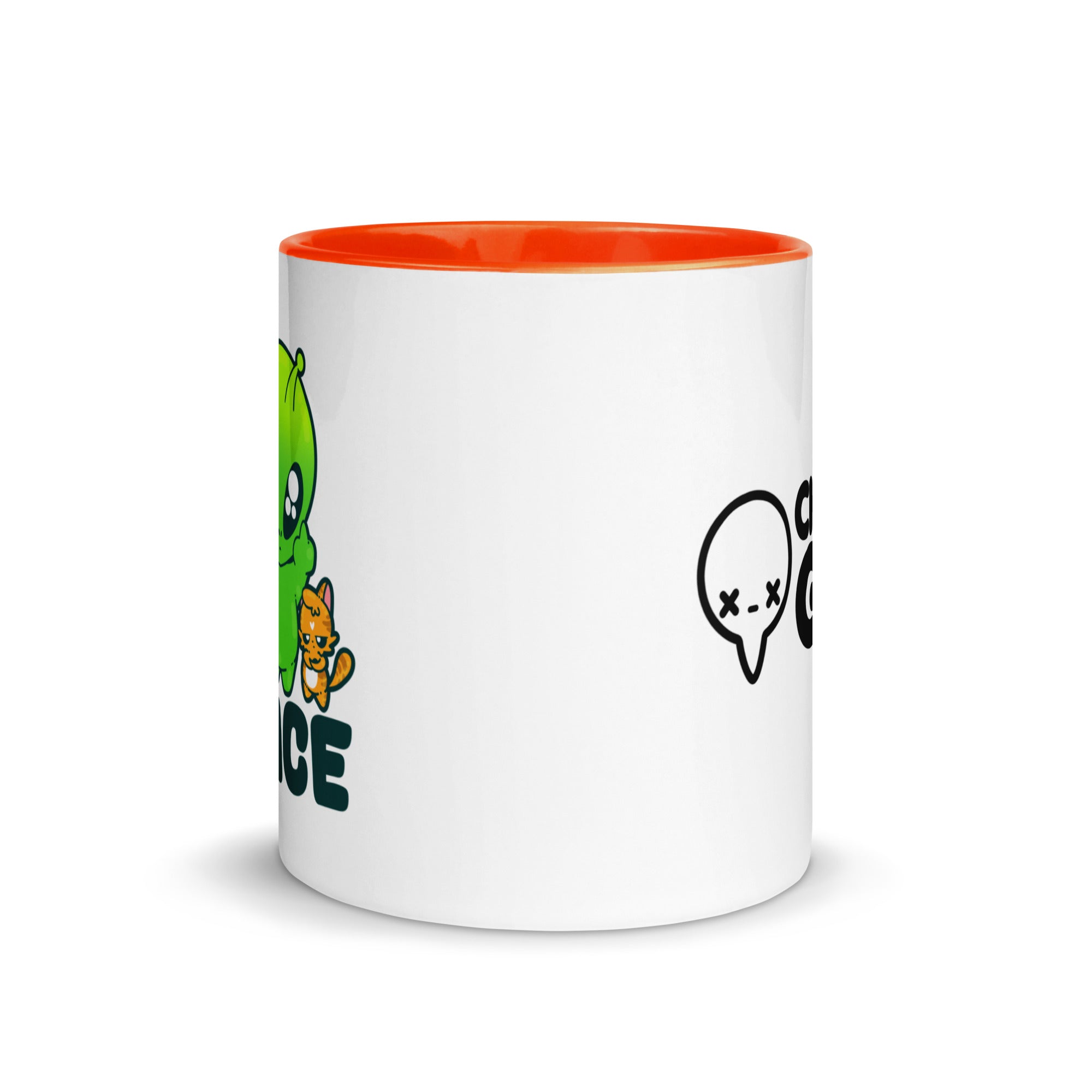 I COME IN PEACE - Mug with Color Inside - ChubbleGumLLC